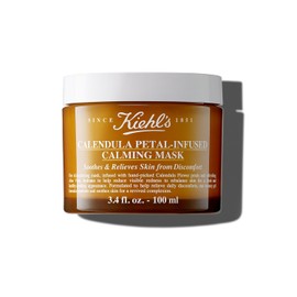 KIEHL'S Calendula Petal-Infused Calming Mask, 100 ml, Cooling Gel Mask for Intense Moisture and a Fresh Look, Suitable for Sensitive Skin