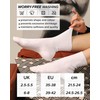 vitsocks Women's Loose Fitting Non Elastic Top ALL-COTTON Socks (3