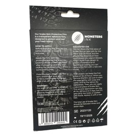 Monsters Ink Matte Second Skin Tattoo Cover Tattoo Aftercare Bandage, Tattoo Wrap Film, Tattoo Skin, Tattoo Protection Film & Waterproof Dressings (25cm x 2m Roll)