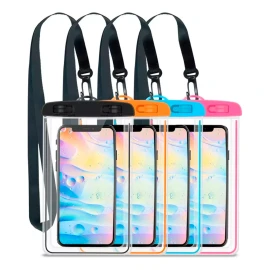 Importeek 5pz Funda Bolsa Contra Agua Celular Protector Impermeable