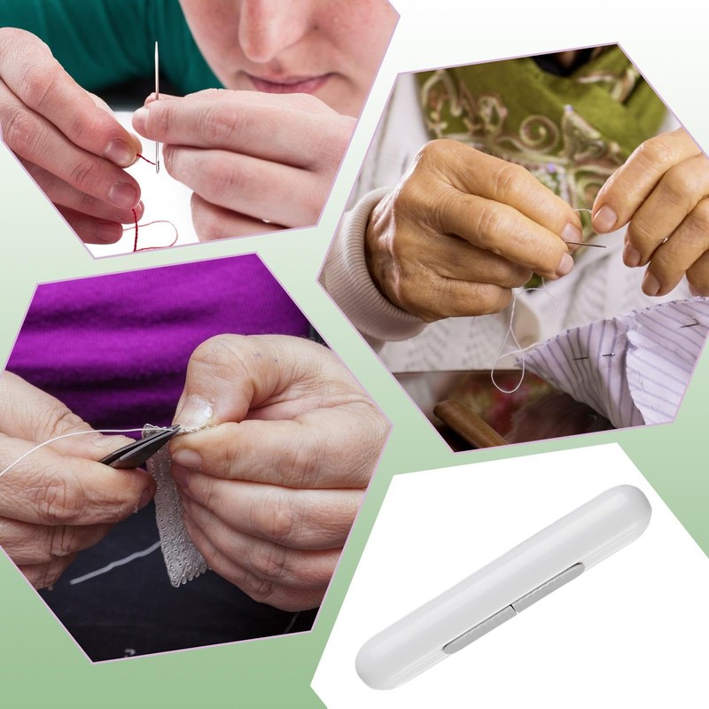 Threaders for Sewing,2-in-1 Needle and Thread Remover - 2-in-1 Needle