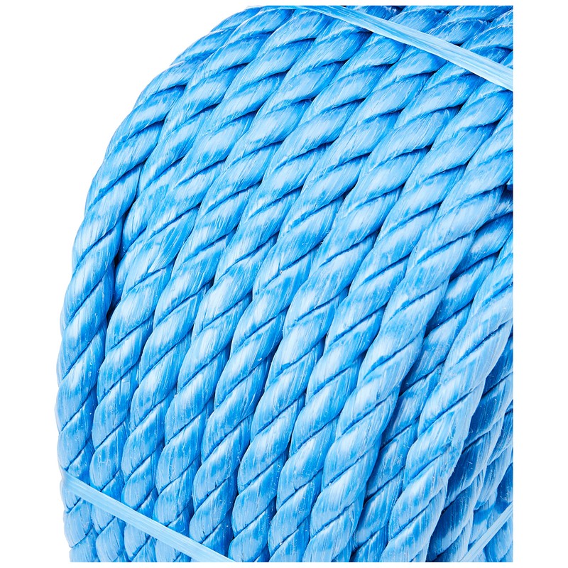 Faithfull FAIRB30100 Blue Poly Rope Coil 10mm Dia x 30M