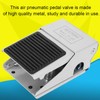 G1/4 Pneumatic Foot Pedal Switch Valve,3 Way 2 Position Air