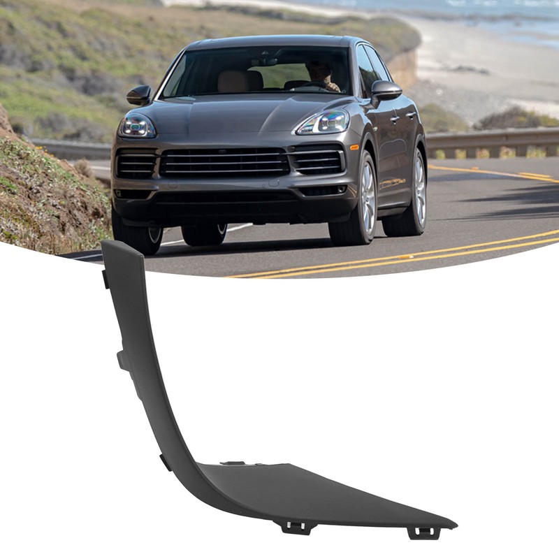 Front Bumper Grille Side Cover Durable Fog Lamp Frame Trim