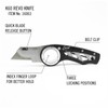 K60 Revo Folding Utility Knife - Color: Grey