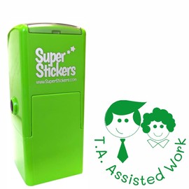 Teacher Stamp | Education Marking Stamp | Reward Stamps for School - T. A. Assisted Work 1