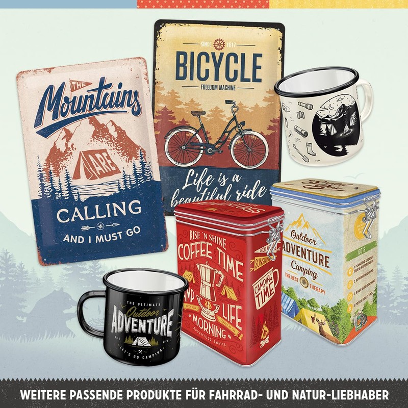 Nostalgic-Art Outdoor Adventure, Pack of 1