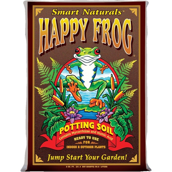 FoxFarm FX14047 2-Cubic Feet FoxFarm Happy Frog Potting Soil