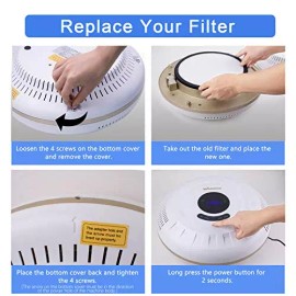 Webetop Air Purifier Replacement Filter for WP-A6001 HEPA Air Purifier (1pcs)