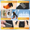 Electric Heated Socks for Men & Women - 6000mAh Rechargeable,