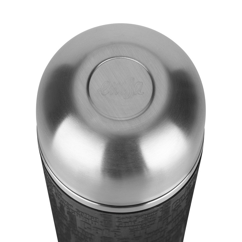 Emsa Senator Sleeve | Schwarz | 0,5 L Thermo-/Isolierflaschen |