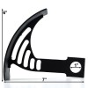 Krator License Plate Holder BLK For Buell Lighting XB9SX XB12S