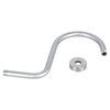 Shower Arm S Shape Gooseneck Stainless Steel Shower Head Extension
