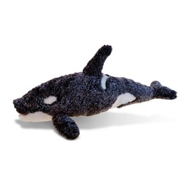 Puzzled Super Soft Killer Whale Plush, 18"