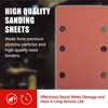 TOPEX Rectangular Detail Sander Pads 93 * 187mm Sanding Sheets