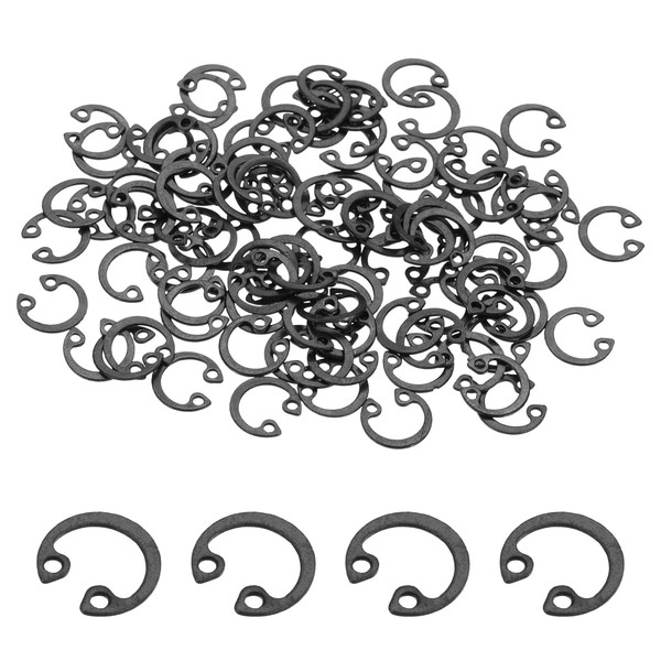 PATIKIL 100 Pcs Internal Retaining Rings, 8mm C-Clip Snap Ring