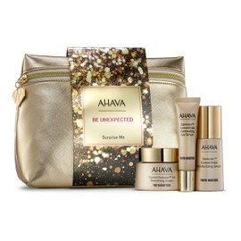 AHAVA Surprise Me Gift Set - Includes Osmoter Concentrate Moisturizing Serum 1 Fl.Oz, Crystal Osmoter x6 Smoothing Cream 1.7 Fl.Oz & Osmoter Concentrate IIluminating Eye Serum 0.5 Fl.Oz