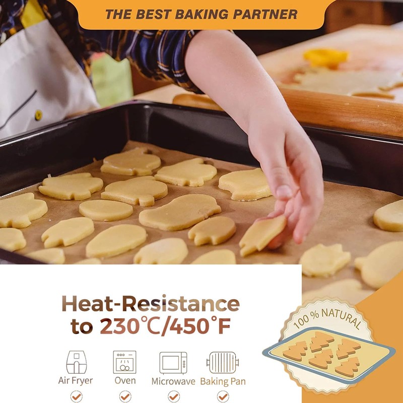 Baking Paper 50m Baking Parchment Paper Unbleached Premium Quality Greaseproof