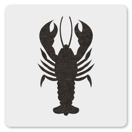 MAGJUCHE Lobster Stencil 12 Inches, Reusable Lobster Stencil for Painting DIY Crafts Decor