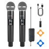 Handheld Wireless Microphones for Karaoke Singing with 500 FT Reception