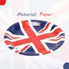 WedDecor Union Jack Paper Plates, King Charles III Coronation Royal