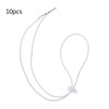 Gwxevce 10PCS Flexible Removable Elastic Hat Chin Cord Straps Adjustable