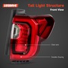 Ussbaye LED Tail Lights Compatible with 2020 2021 2022 2023