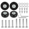 Lotowel Pack of 4 Luggage Replacement Wheels 45 x 18