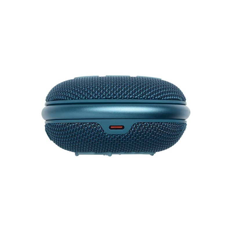 JBL Clip 4 Portable Bluetooth Speaker (Blue) + Bundle with