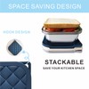 F.Y.Dreams 3 Pack 304 Stainless Steel Sandwich Containers With Silicone