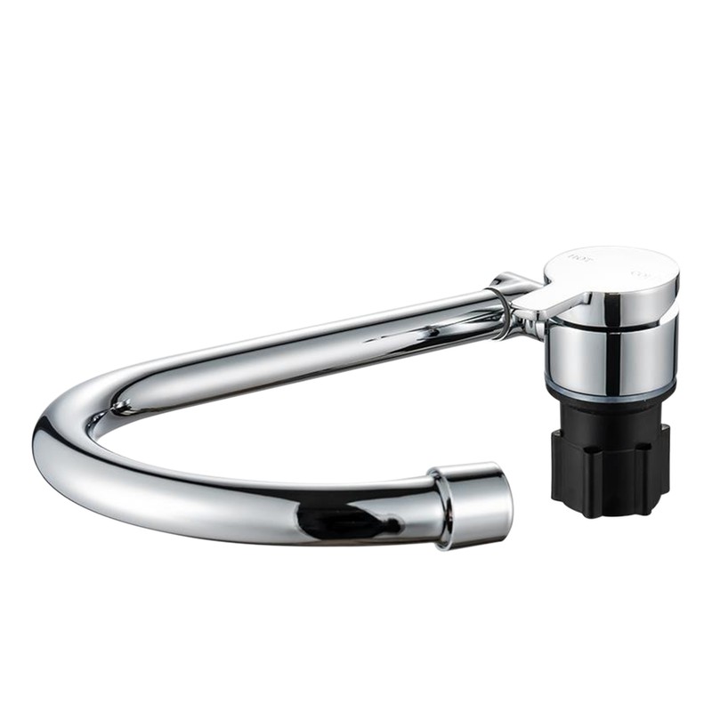 Foldable Faucet for Motorhome 360°Rotation Kitchen Faucet Sink High Arch