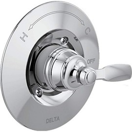 Delta T14032 Woodhurst Valve Only Trim, Chrome (Valve sold separately)