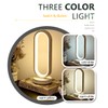 RINGSUN USB Bedside Lamp, 32cm 3-Color Dimmable LED Night Light,