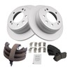TRQ Brake Pad & Rotor Kit Compatible with 2010-2015 Hyundai