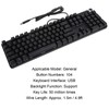 BAJEAL 902 104‑ Key Mechanical Keyboard USB Wired Gaming Keyboard