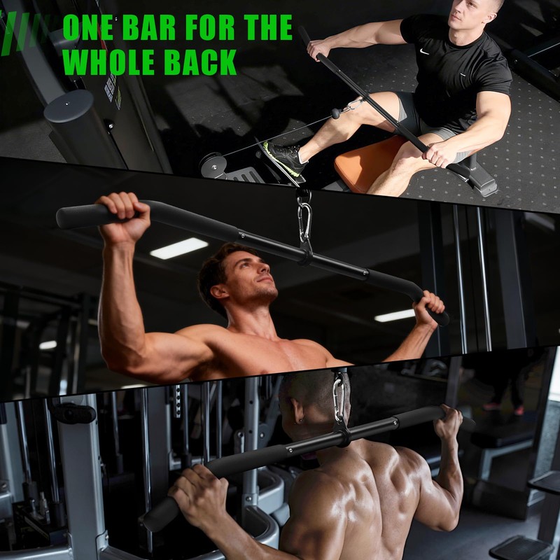 Lovind Cable Machine Attachment Set LAT Pulldown Attachments,Cable Machine Accessories