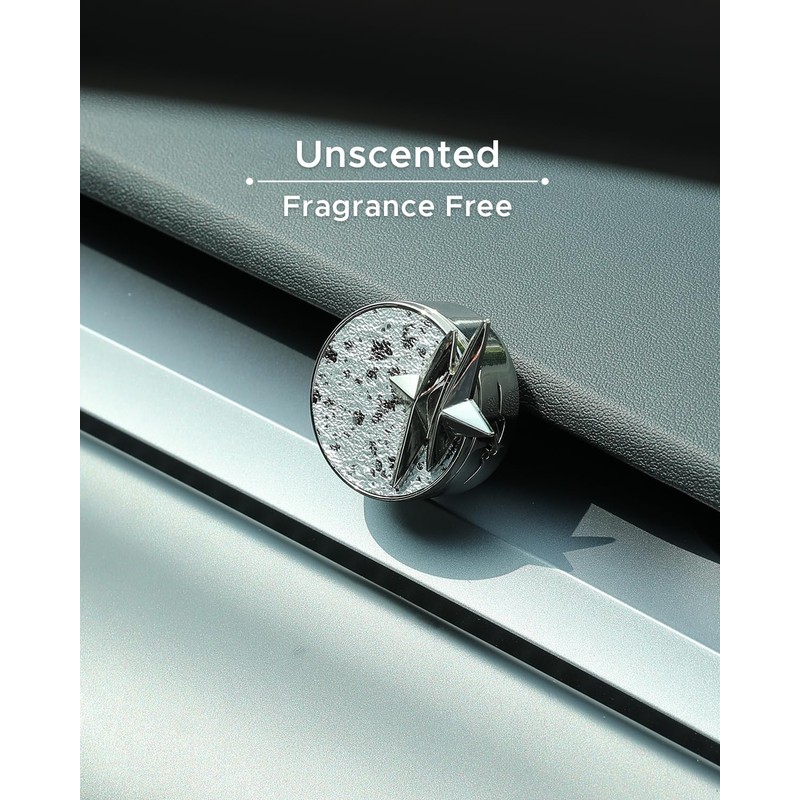 Car Air Freshener Diffuser Vent Clip with DIY Unscented Fragrance
