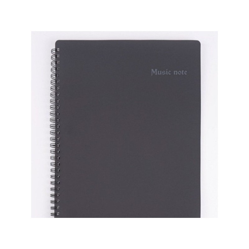 (BE) Mechaline Music Note A4 60 Sheets Black (KYR-WFI270Y) /