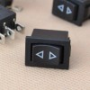 Unbranded 2x Momentary Rocker Switch Spring Arrow Hoist Winch Window Up/Down Car/Truck 12V