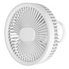 2 in 1 Desktop Fan ABS PP 4000mah 3 Gears