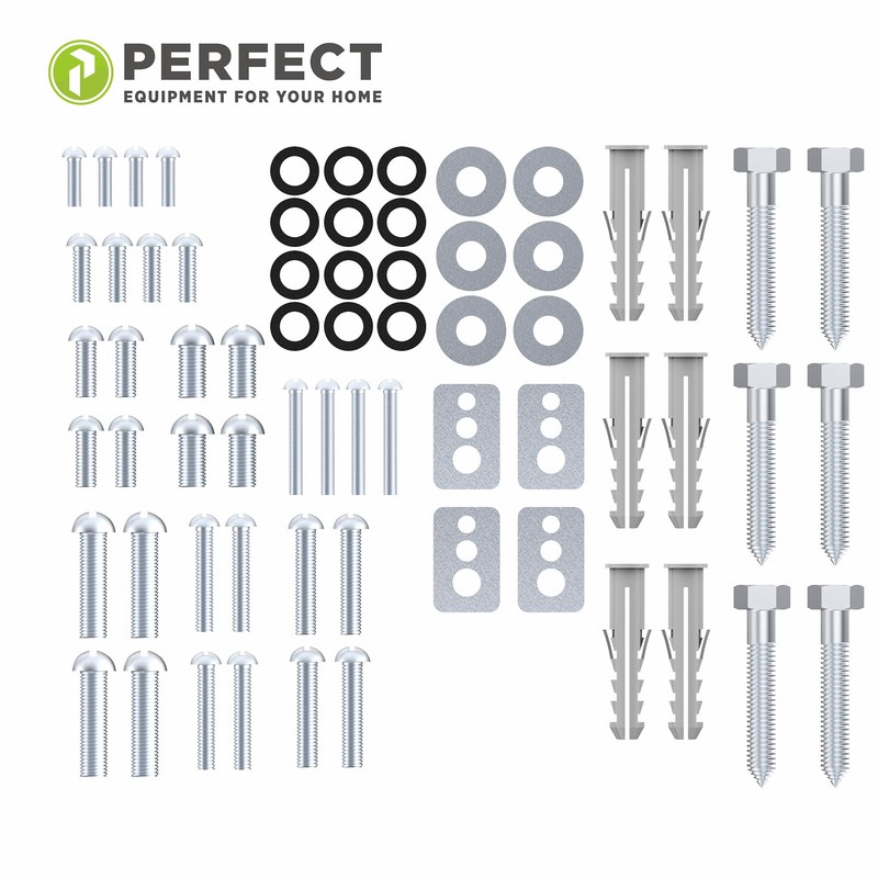 Perfect VESA Screw Set - 66 Pieces, Ideal for Mounting,