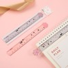 4 Pieces Of Cat Paw Rulers, Creative Measuring Rulers, Plastic