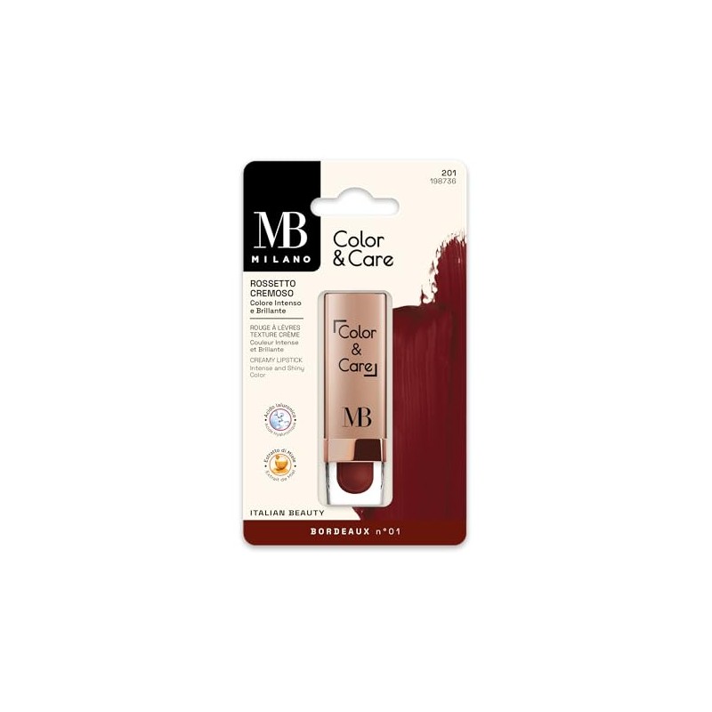 MB Milano - Lipstick - Color & Care - Bordeaux