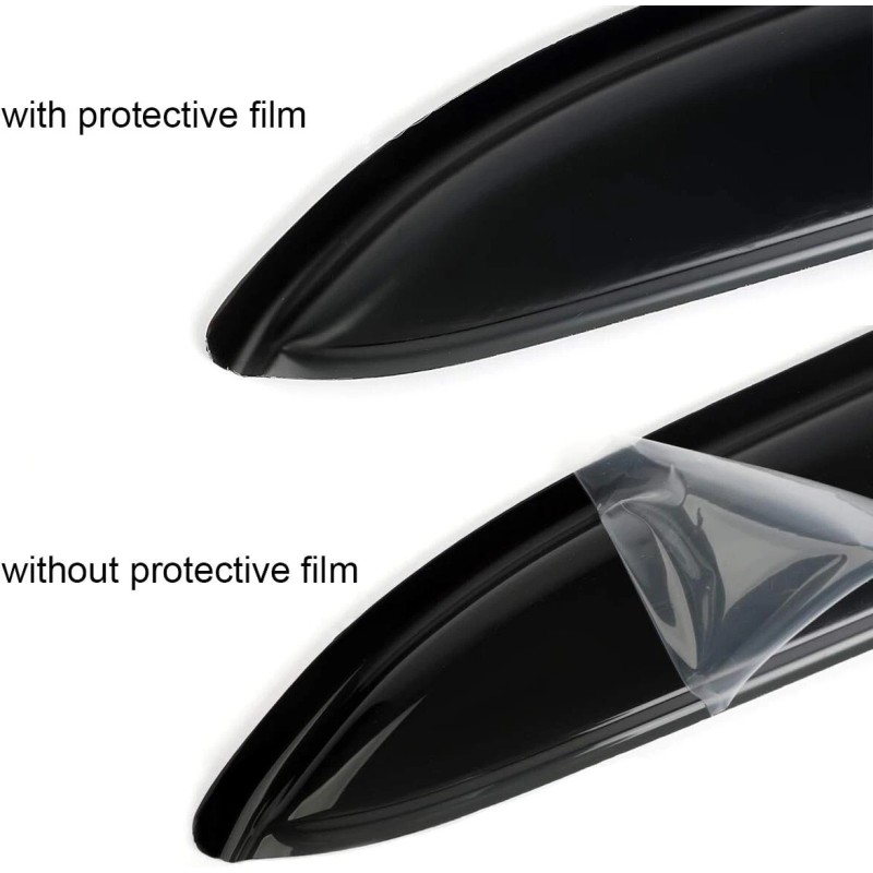 Unbranded 4pcs Sun Rain Deflector Guard Window Visor for for