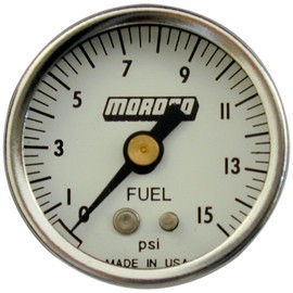 Moroso 65374 Fuel Pressure Gauge