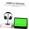 OSALADI Solid Wood Headphone Stand Wireless Earnuds Gaming Headphone Rgb