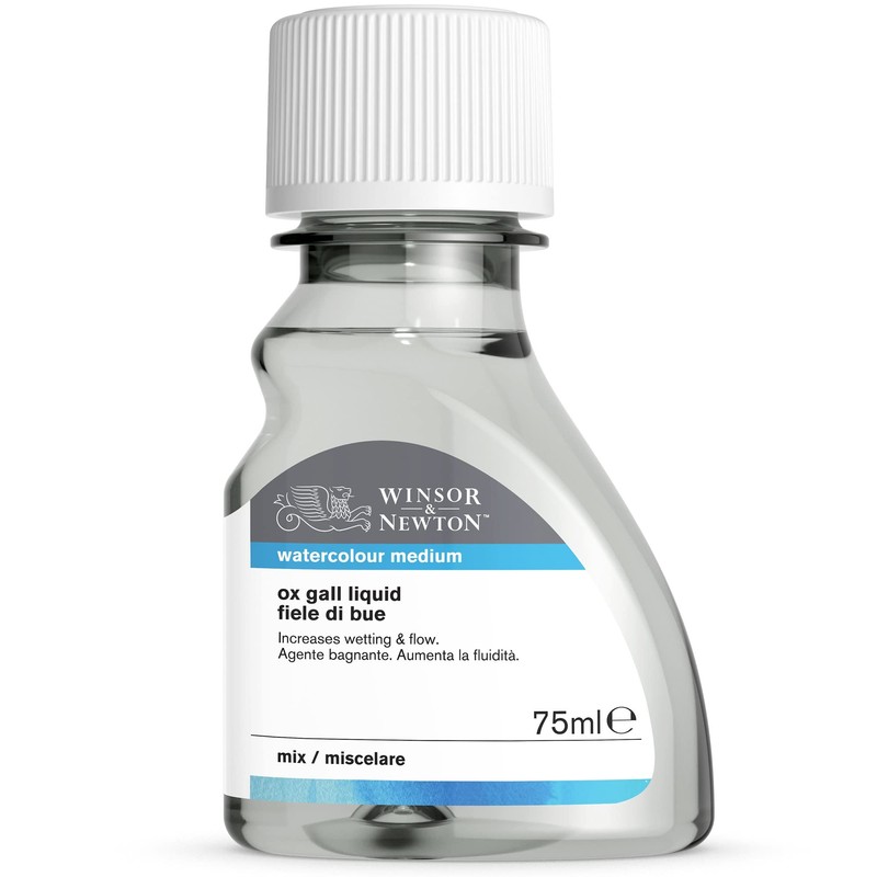 Winsor & Newton Additivo Acquerello 75ML Liquido Bile di Bue