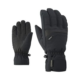 Ziener Men's Glyn GTX Gore Plus Warm Glove Alpine Ski Gloves, Black (Black), 7.5