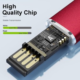 10PCS 16G USB Flash Drive USB 2.0 Memory Stick Memory Drive Pen Drive (16GB, Red)