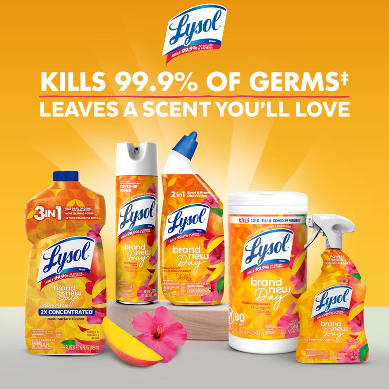 Lysol All Purpose Cleaner Spray, Multi-Purpose Disinfecting Spray, Kitchen &